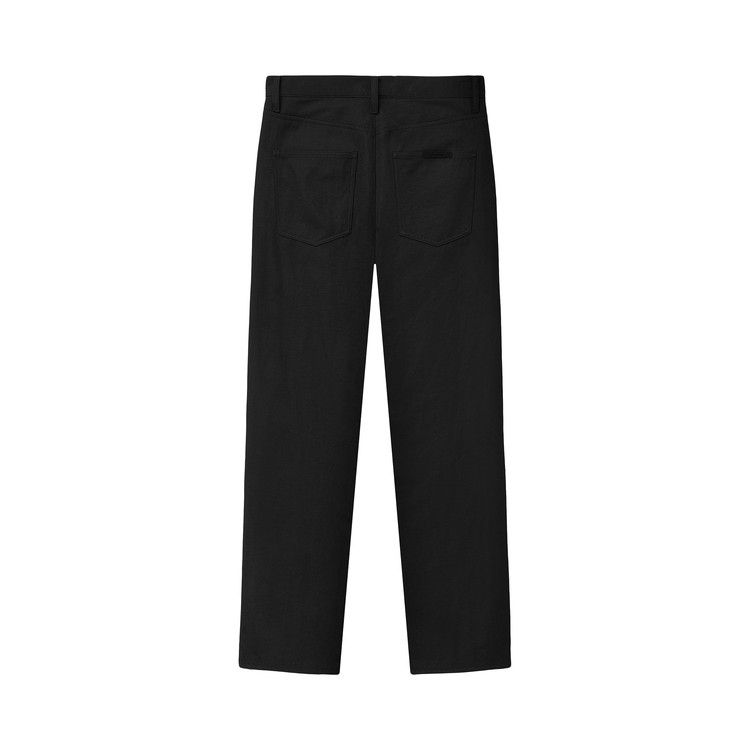Fear of God Essentials Textured Nylon 5 Pocket Pant 'Vintage Black'