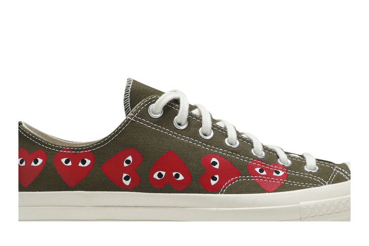 Comme des Garçons Play x Converse Chuck 70 Low Top 'Multi Heart'