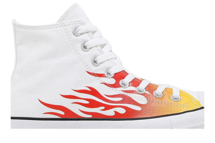Converse Chuck Taylor All Star High 'Archive Print - White Flame'