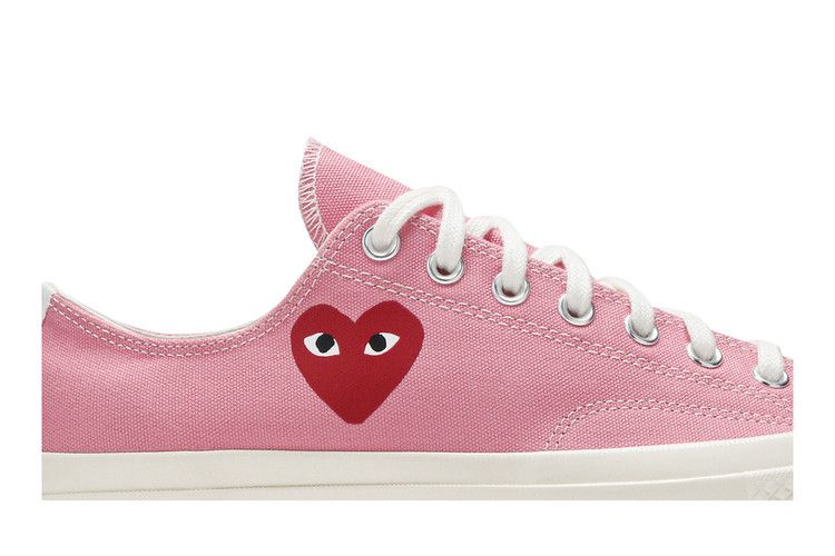 Comme des Garçons PLAY x Converse Chuck 70 Low 'Bright Pink'