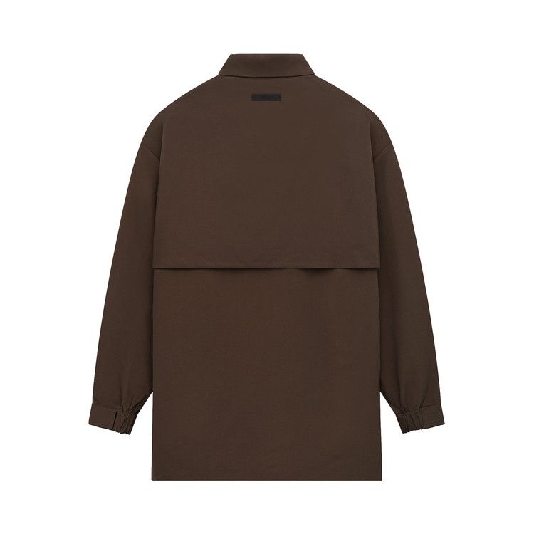 Fear of God Essentials Military Nylon Overshirt 'Brown'