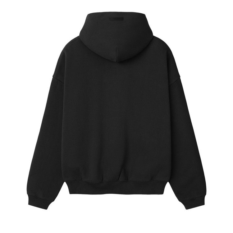 Fear of God Essentials Varsity 90s Hoodie 'Vintage Black'