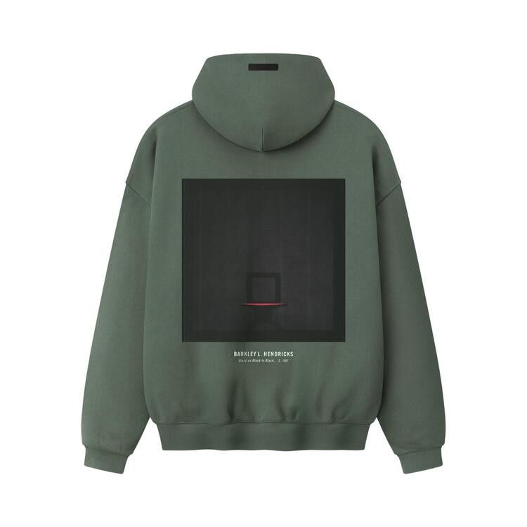 Fear of God Essentials Celtics X Barkley Hendricks 90s Hoodie 'Balsam Green'