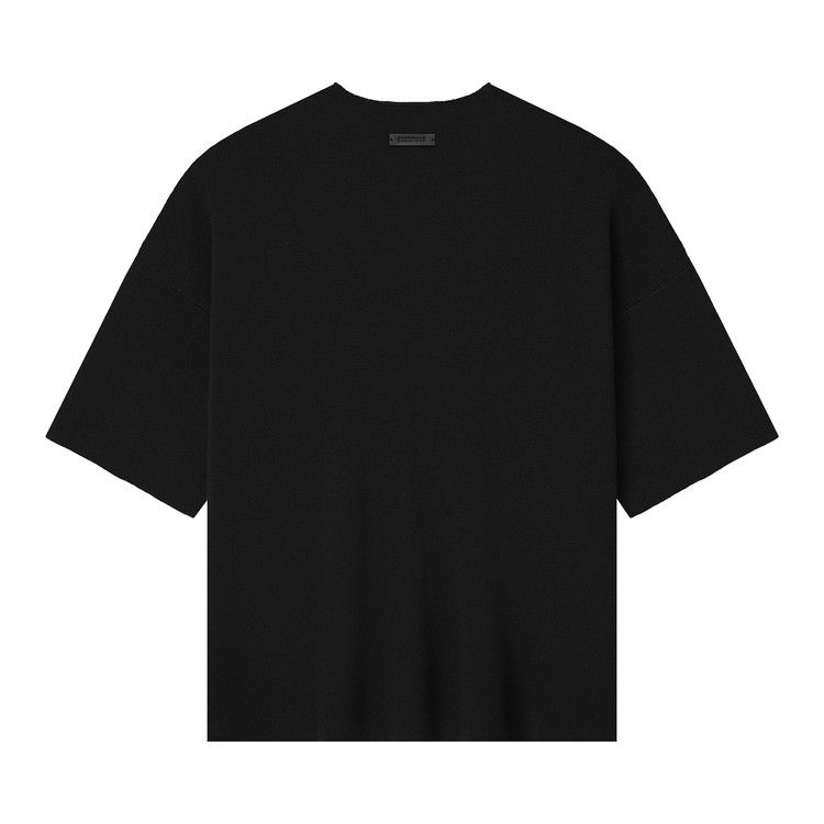 Fear of God Essentials Merino Short Sleeve Tee 'Jet Black'