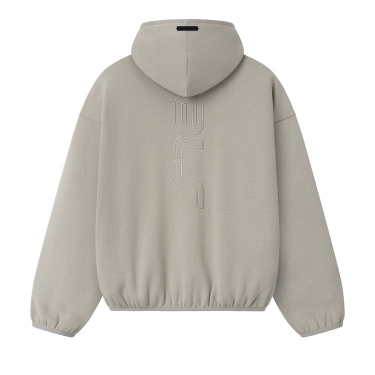 Fear of God Essentials Active Trace Modern Fleece Hoodie 'Seal'