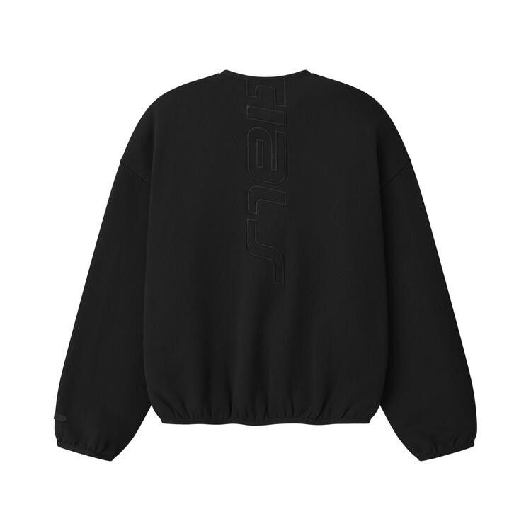 Fear of God Essentials Active Trace Modern Crewneck Sweatshirt 'Vintage Black'