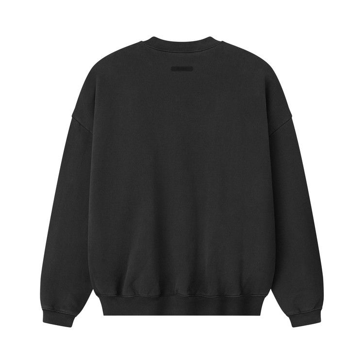 Fear of God Essentials Campus 90's Crewneck Sweatshirt 'Faded Black'