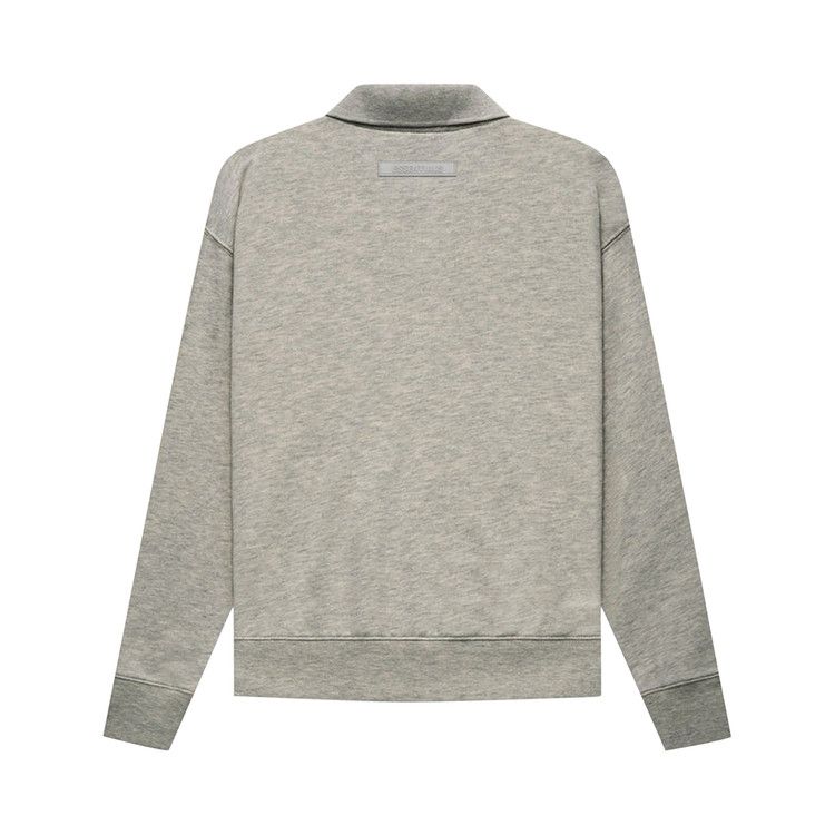 Fear of God Essentials Kids Long-Sleeve Polo 'Oatmeal'