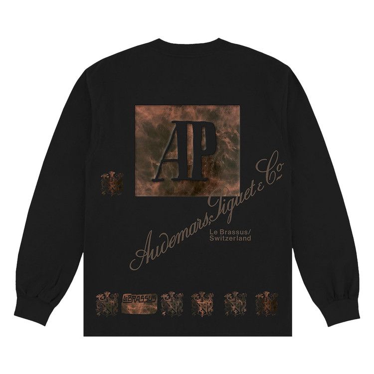 Cactus Jack by Travis Scott x Audemars Piguet Le Brassus Long-Sleeve Tee 'Black'