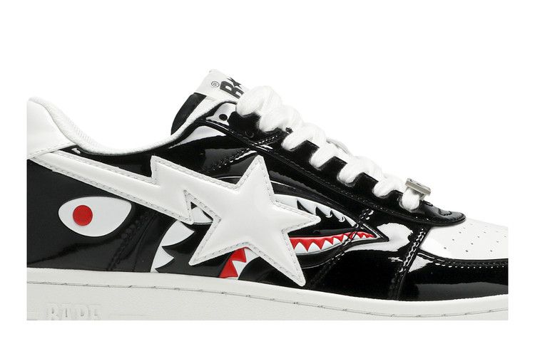 Bapesta Low M1 'Shark Face - Black'