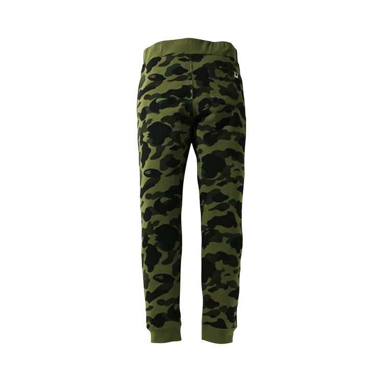 BAPE 1st Camo Shark Slim Fit Sweatpants 'Green'