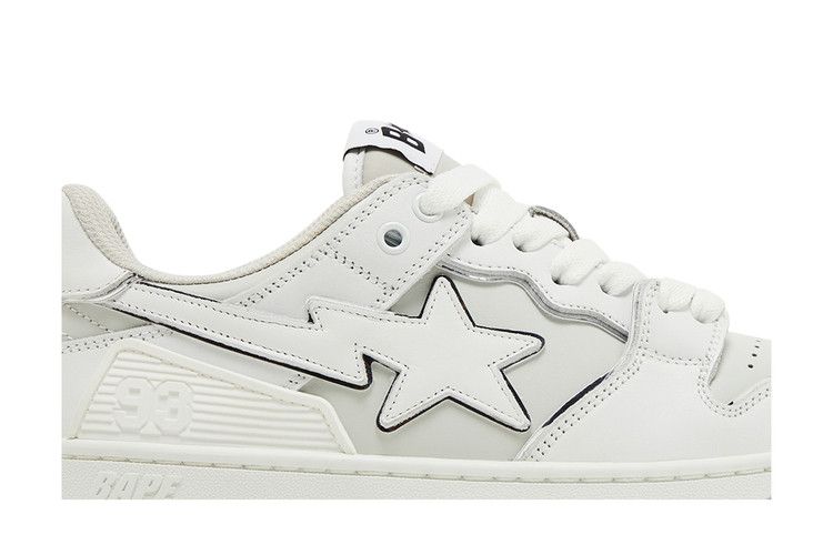 BAPE Wmns Sk8 Sta #3 L 'White Silver'
