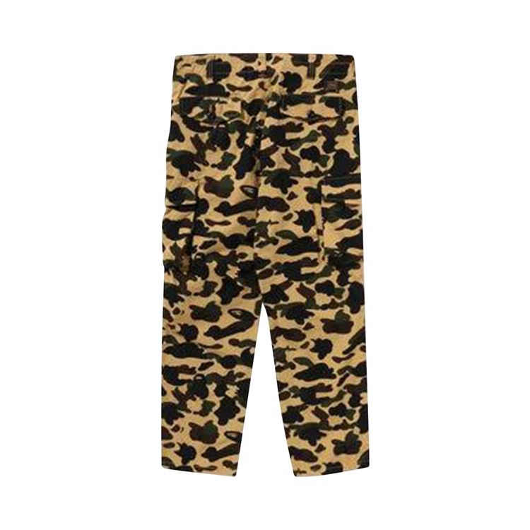 BAPE 1st Camo Regular Fit 6 Pocket Pants 'Yellow'
