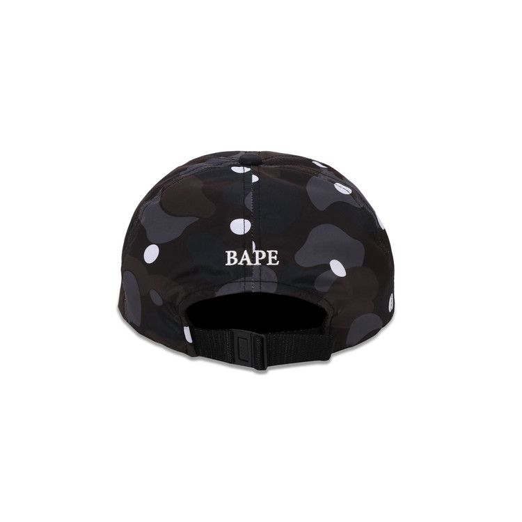 BAPE Dot Camo One Point Panel Cap 'Black'