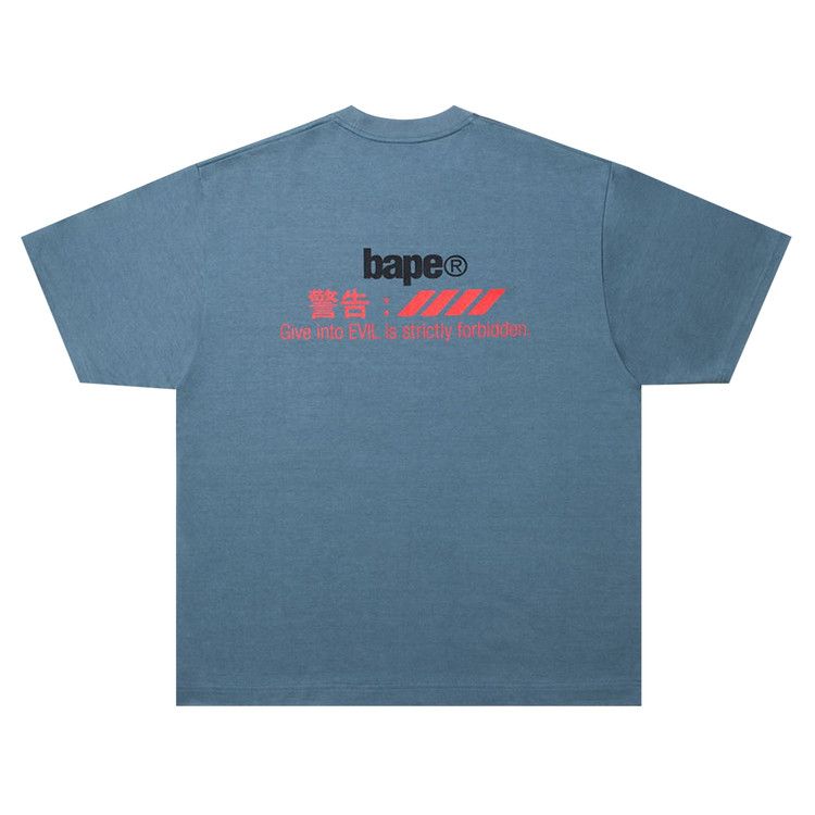 BAPE x Kazuki Kuraishi Logy Relaxed Fit Tee 'Sax'