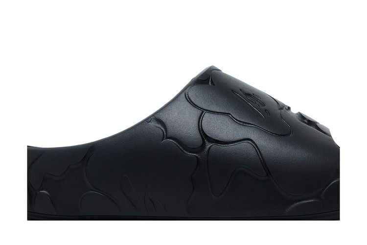 BAPE A Bathing Ape Slide #1 'Black Solid Camo'