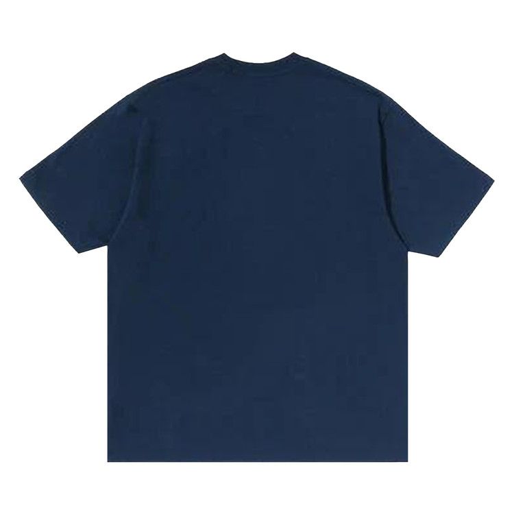 BAPE Spray Print By Bathing Ape Relaxed Fit Tee 'Navy'