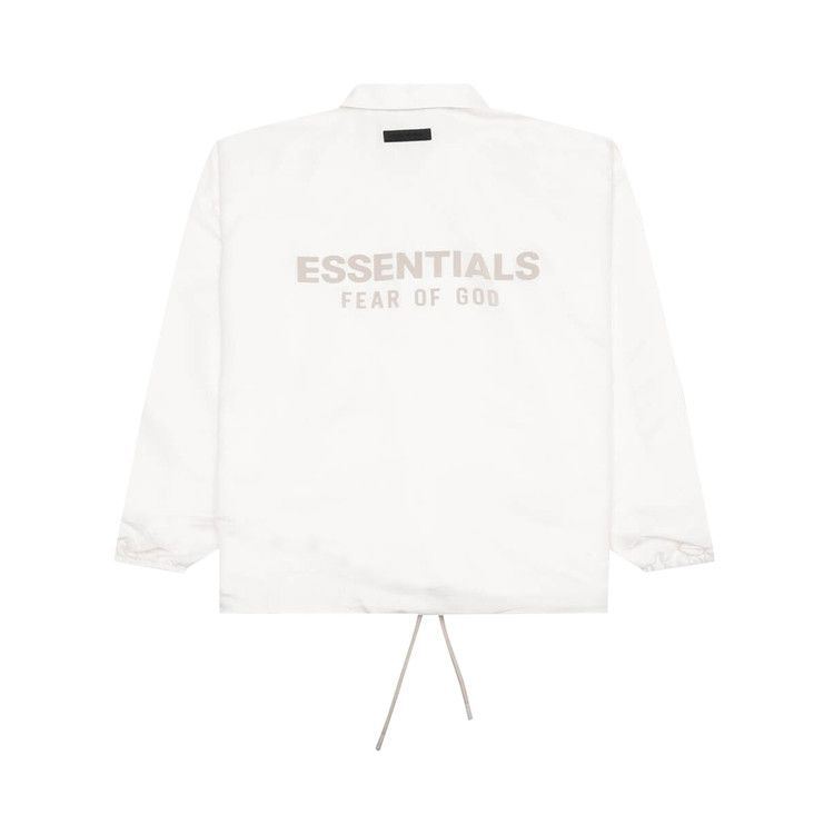 Fear of God Essentials Coaches Jacket 'Cloud Dancer'