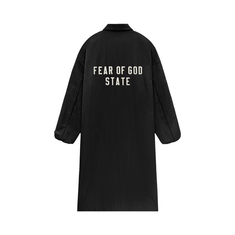 Fear of God Essentials Textured Nylon Trench 'Black'