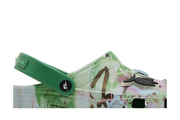 Futura Laboratories x Crocs Classic Clog 'Green Ivy'