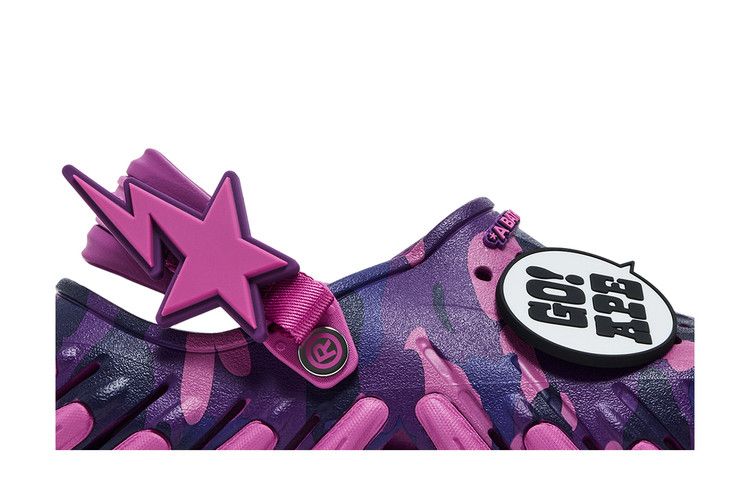 BAPE x Crocs Echo RO Clog 'Purple Camo'