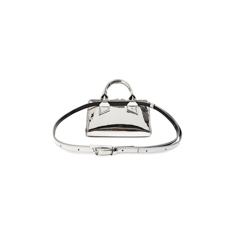 The Attico Friday Crossbody Bag 'Silver'