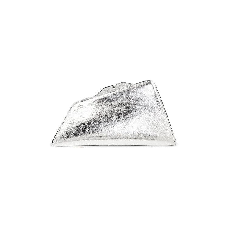 The Attico 8:30 PM Clutch 'Silver'