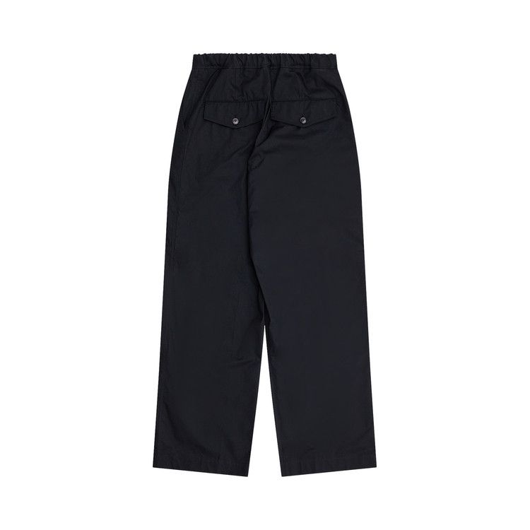 Dries Van Noten Viscose Drawstring Pants 'Black'