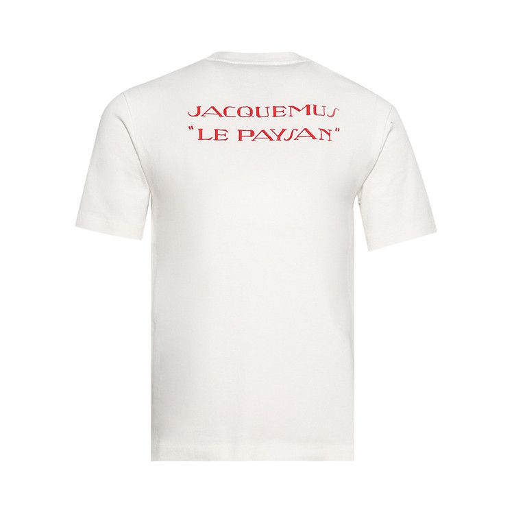 Jacquemus Le T-Shirt De Collection 'Le Payan Print Beige'