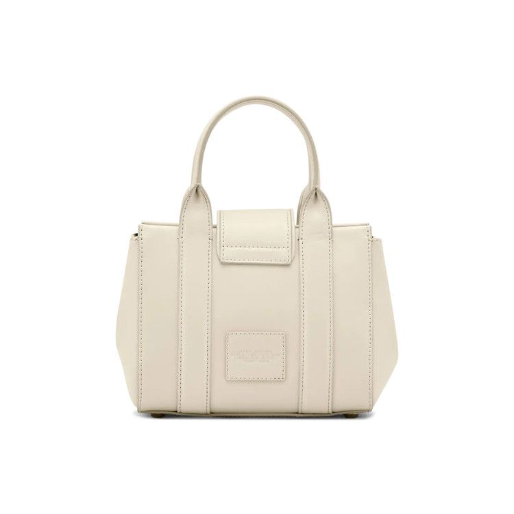 Marc Jacobs Turnlock Crossbody Tote Bag 'Cloud White'