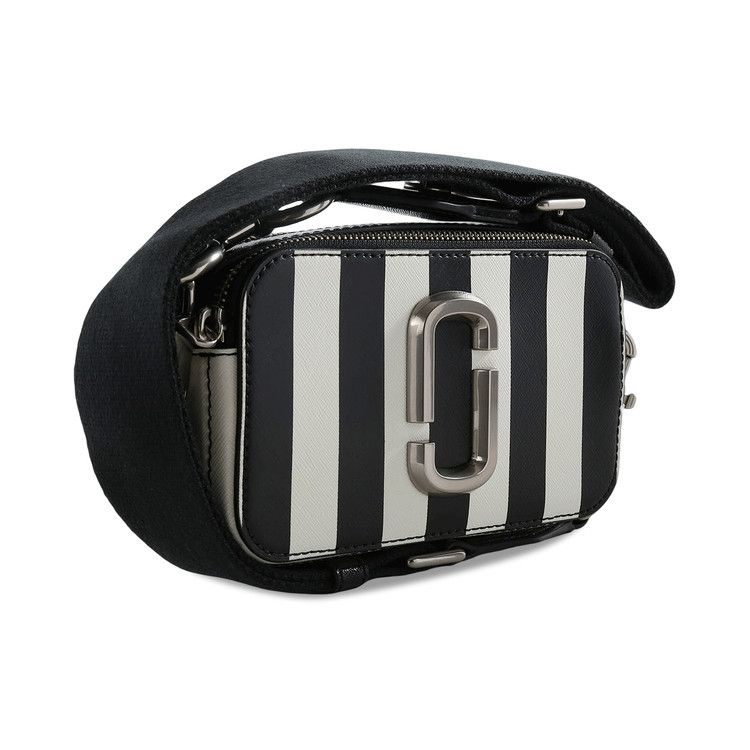 Marc Jacobs The Stripe Chain Snapshot Bag 'Black/Multicolor'