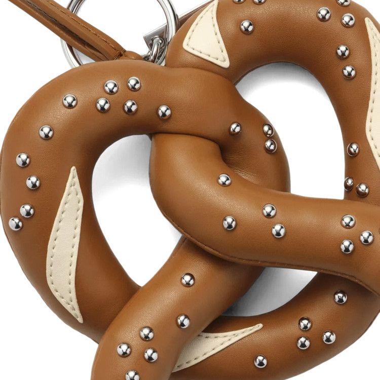 Marc Jacobs The Pop Americana Soft Pretzel Bag Charm 'Brown'