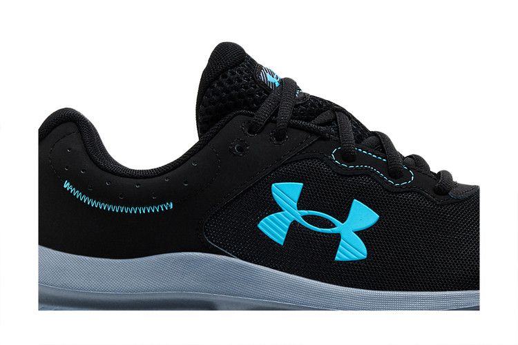 Under Armour Charged Assert 10 'Black Blue Surf'