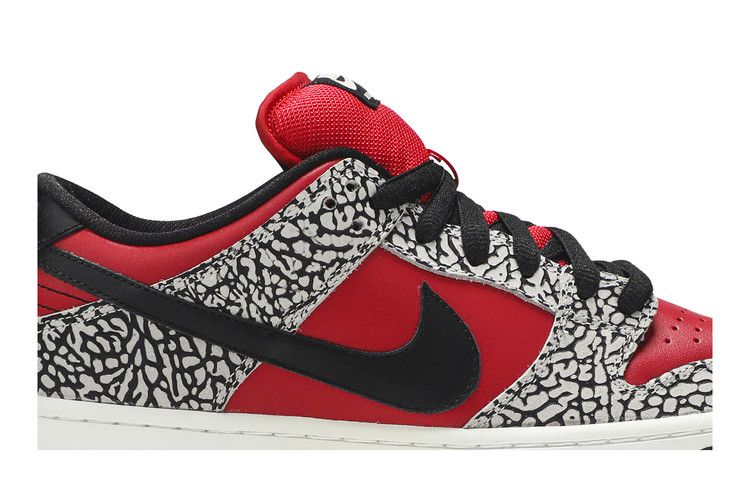 Supreme x Nike Dunk Low Premium SB 'Red Cement'