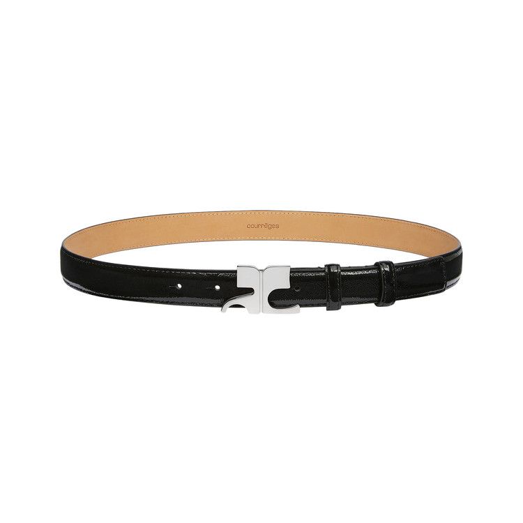 Courrèges AC Naplack Belt 'Black'