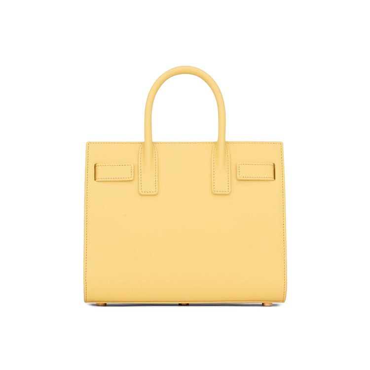 Saint Laurent Sac De Jour Nano Bag 'Soft Lemon'