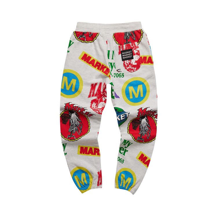 Market Monogram Aop Sweatpants 'Ash Grey'