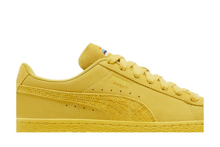 Puma Suede 'Love Marathon - Court Yellow'