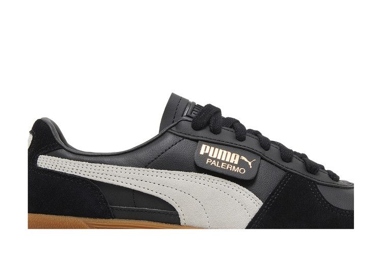 Puma Palermo Leather 'Black Feather Grey Gum'