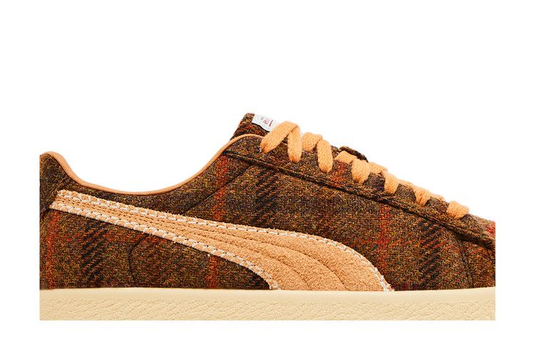 Puma Clyde 'Harris Tweed Pack - Caramel Latte'