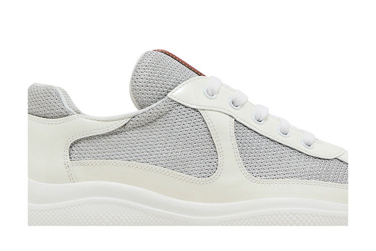 Prada Wmns America's Cup 'Biker Fabric - White Grey'
