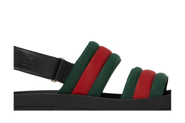 Gucci Web Sandal 'Black'