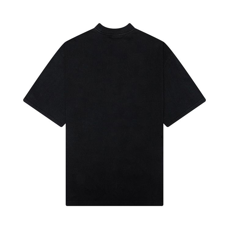 Icecream Frank Short-Sleeve Knit Boxy Fit 'Charcoal Art'