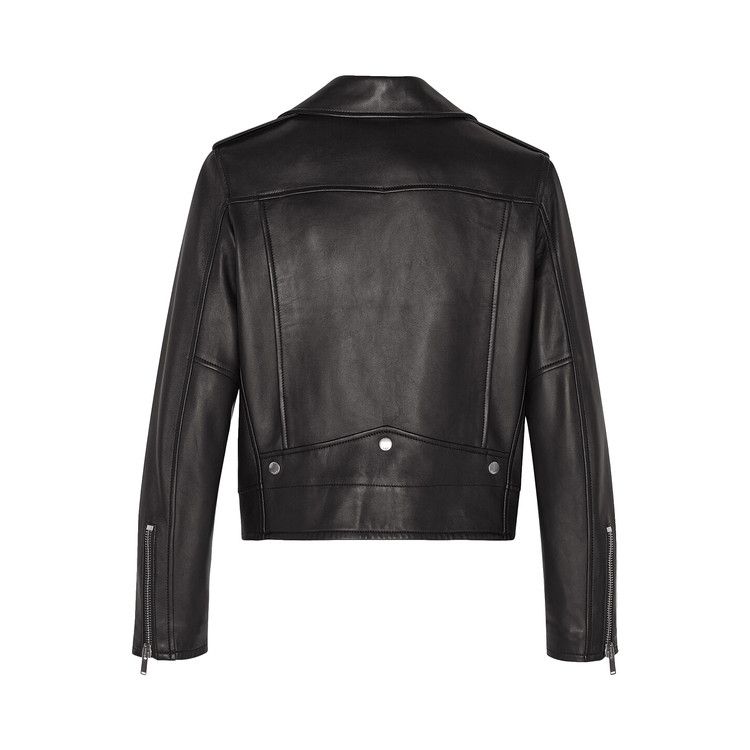 Saint Laurent Nappa Leather Biker Jacket 'Black'