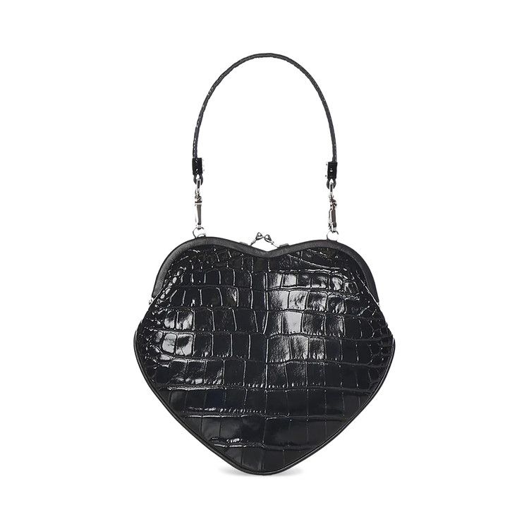 Vivienne Westwood Belle Heart Frame Purse 'Black'
