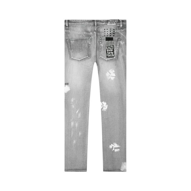 Ksubi Chitch Eratik Trashed Jeans 'Grey'
