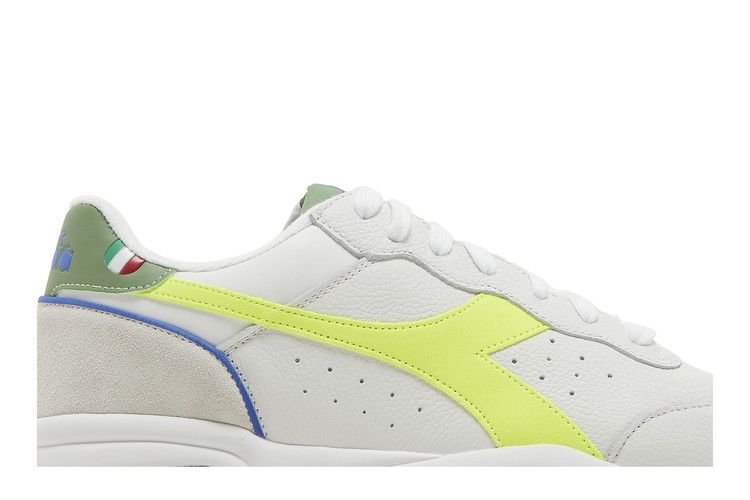 Diadora Maverick Ball 'White Acid Green'