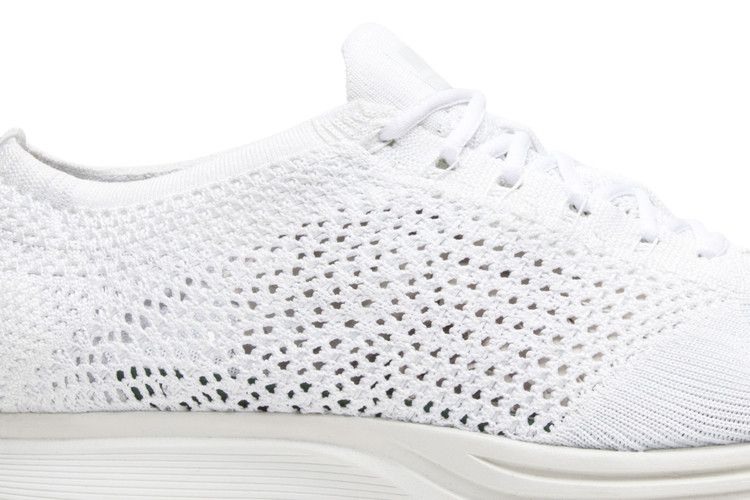 Nike Flyknit Racer 'Triple White'