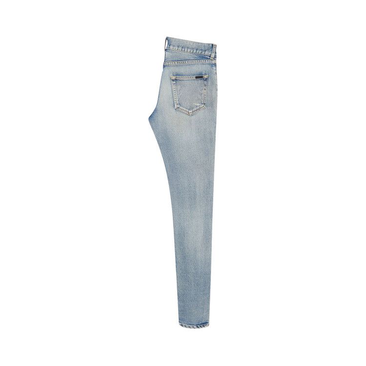 Saint Laurent Skinny 5 Pocket Denim 'Santa Monica Blue'