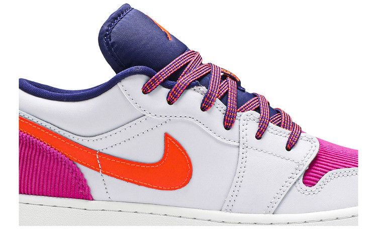 Air Jordan 1 Low GS 'Fire Pink Hyper Crimson'